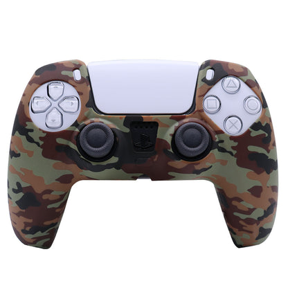 PS5 Protective Silicone Case Skin for Dualsense Wireless Controller Thumb Grips Gel Rubber Cover