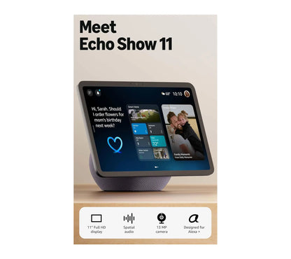 Amazon Echo Show 11 FHD Display Smart Hub with Alexa+