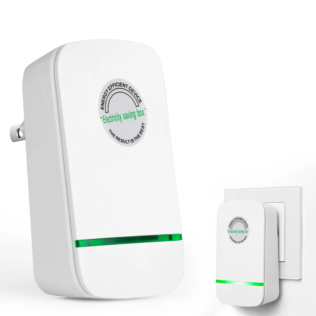 Plug-In Power Box with US Plug 2026 Updated Design Compatible with 90–250V Input Range