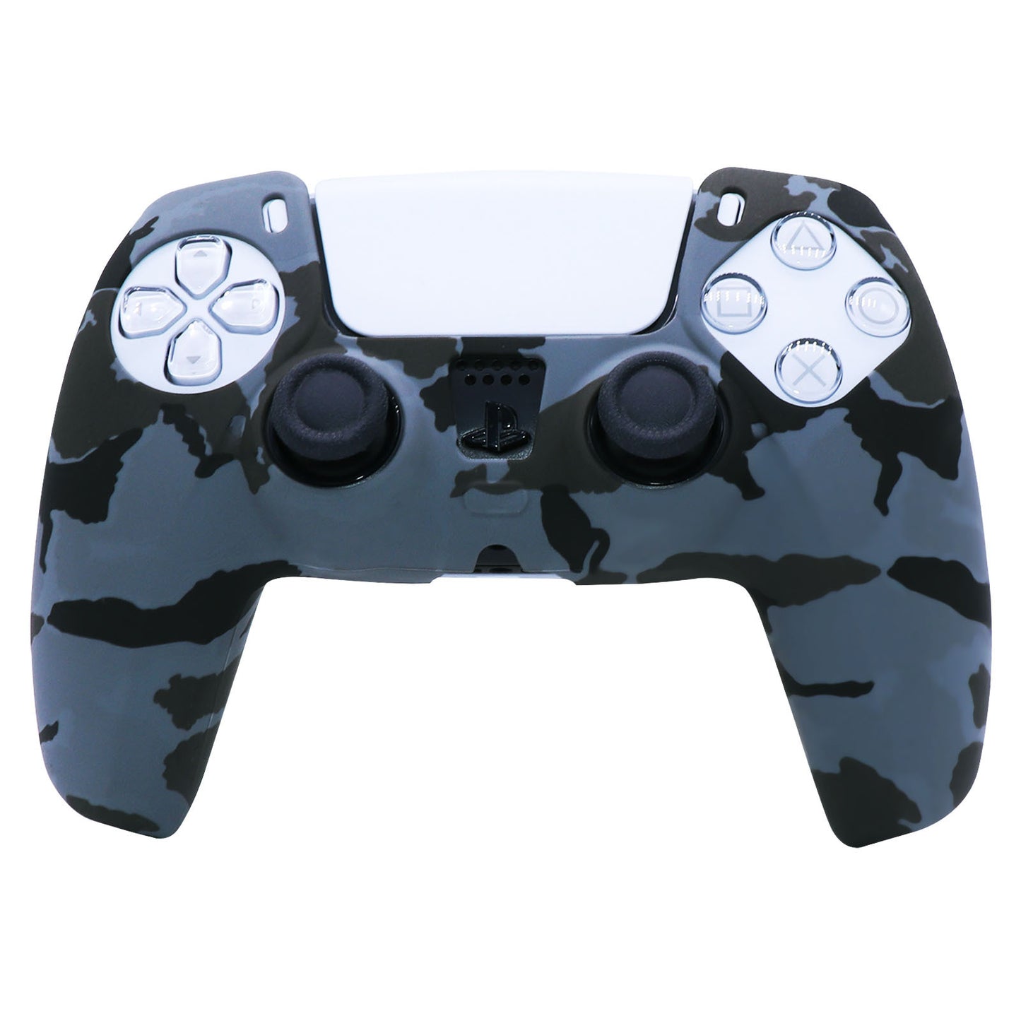 PS5 Protective Silicone Case Skin for Dualsense Wireless Controller Thumb Grips Gel Rubber Cover