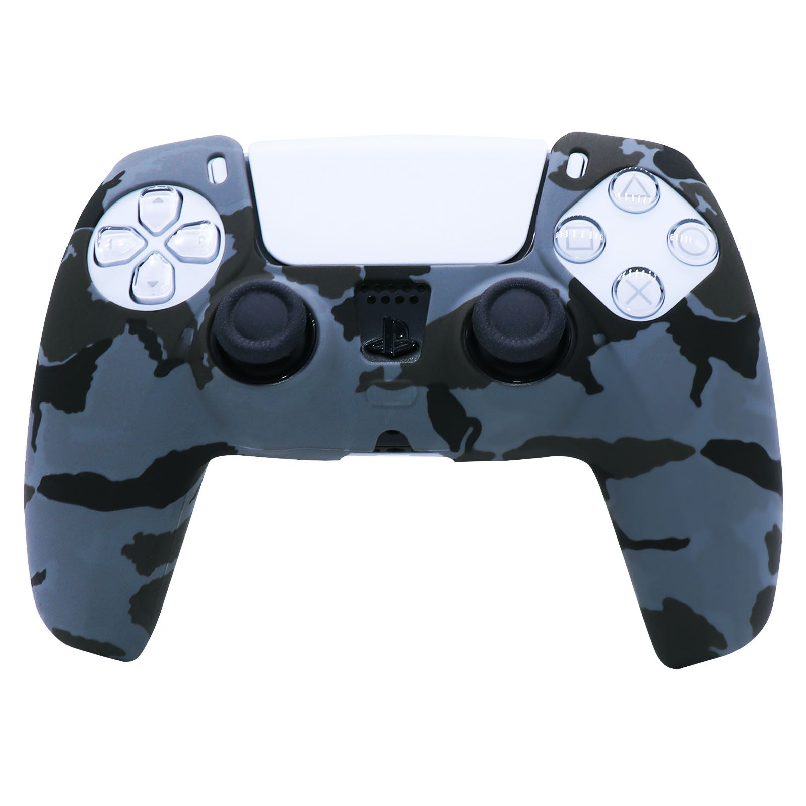PS5 Protective Silicone Case Skin for Dualsense Wireless Controller Thumb Grips Gel Rubber Cover